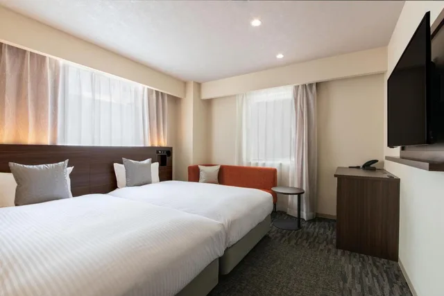غرفة بسريرين منفصلين، Hotel VISTA Matsuyama 5/10