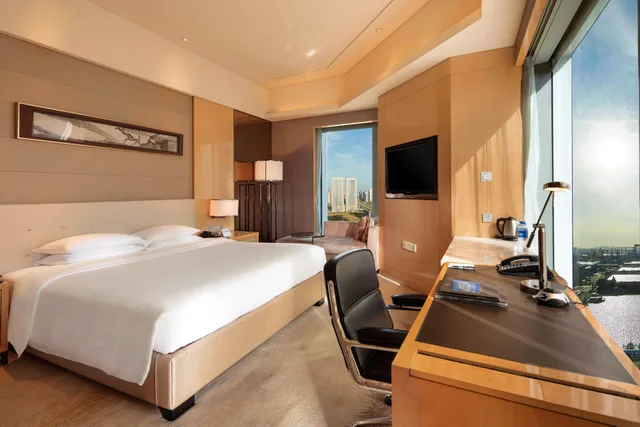 غرفة بسرير كينج، HILTON DALIAN 12/12