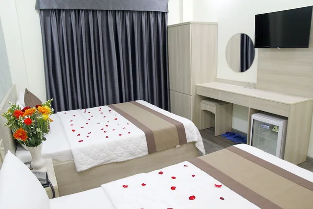 غرفة قياسية بسرير كينج، Khanh Duy Hotel 2/4