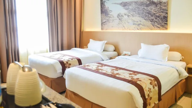 غرفة بسريرين منفصلين، Grand TW Batam Center Hotel & Convention 1/2