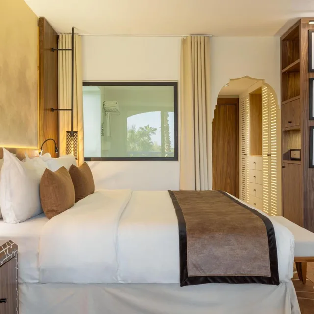 غرفة غراند سوبيريور بسرير كينج بإطلالة على الحديقة، Marriott Meridien N'fis 5/10
