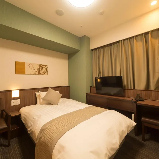 غرفة مفردة، Myojin no Yu Dormy Inn Premium Kanda 5/9