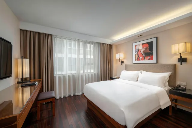 غرفة سوبيريور بسرير كوين، SSAW Boutique Hotel Sanya (Da Dong Hai Branch) 1/1