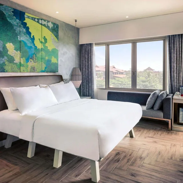 غرفة ديلوكس بسرير كينج بإطلالة على البحر، Mercure Kuta Bali 2/10