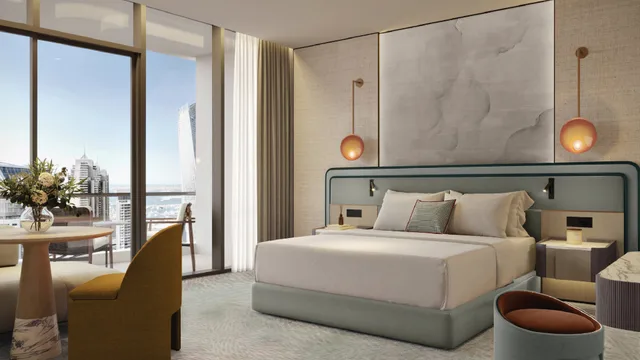 غرفة بسريرين، InterContinental Dubai Marina 3/5