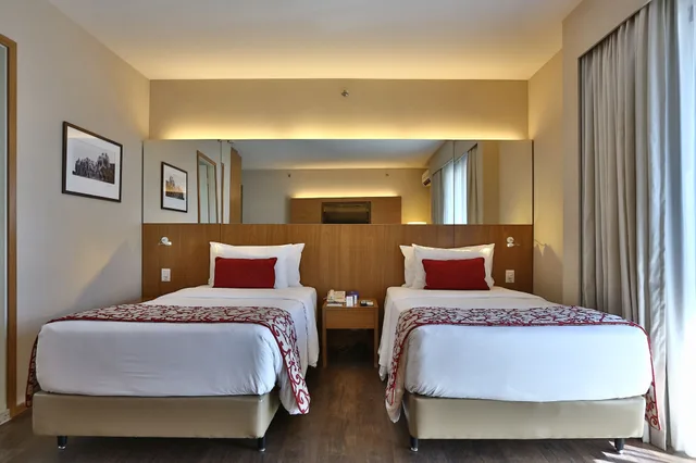 غرفة فاخرة بسريرين منفصلين، Radisson Blu Sao Paulo 7/10