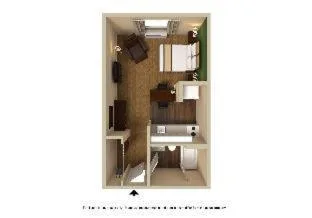 استوديو بسرير كوين لذوي الإعاقة، Sonesta Simply Suites Memphis 5/8