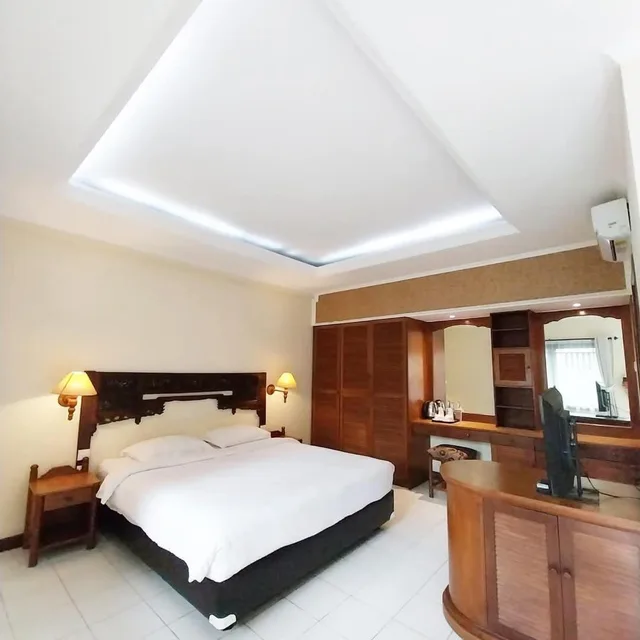 غرفة مفردة بإطلالة على المسبح، Bali Bungalo Hotel 2/2