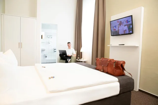 غرفة قياسية بسرير كينج، Hotel Am Schlosspark 5/10