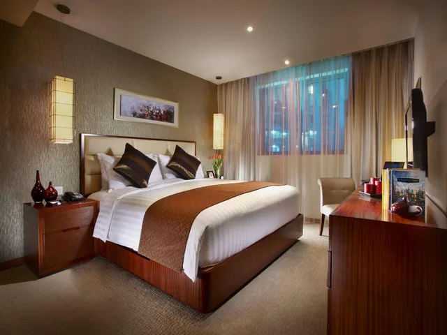 غرفة تنفيذية بسرير كينج وسرير كوين بغرفتي نوم، Oakwood Residence Shanghai 1/1