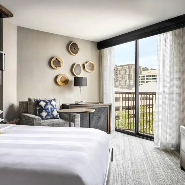 غرفة بسرير كوين، Portland Marriott Downtown Waterfront 5/10