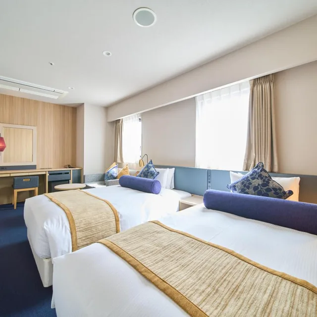 غرفة ديلوكس بسريرين منفصلين، Meitetsu Inn Nagoya Kanayama Annex 1/5
