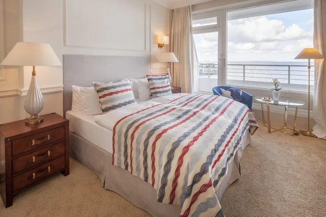 2 Rooms, Panorama, Suite, Double Bed, Sea View، Grand Hotel Seeschlosschen Spa Golf Resort 3/8