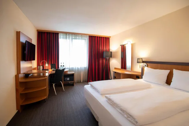 غرفة قياسية بسرير مزدوج أو سريرين منفصلين، Best Western Conference Airporthotel Frankfurt-Moerfelden 1/10