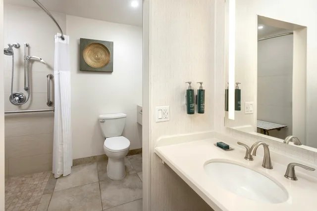 جناح بسرير كينج لذوي الإعاقة، DoubleTree by Hilton San Diego Bayside 2/2
