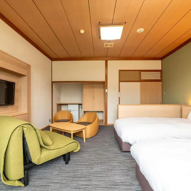 Superior, Twin Beds, Riverside, Oedo Onsen Monogatari Kinosaki Onsen Kinosaki 5/8