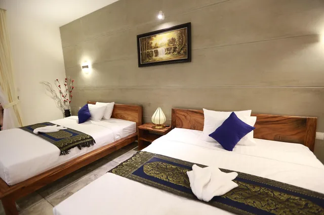 غرفة ديلوكس بسرير مزدوج أو سريرين منفصلين بإطلالة على الحديقة بشرفة، D.I Residence Boutique Hotel 1/4