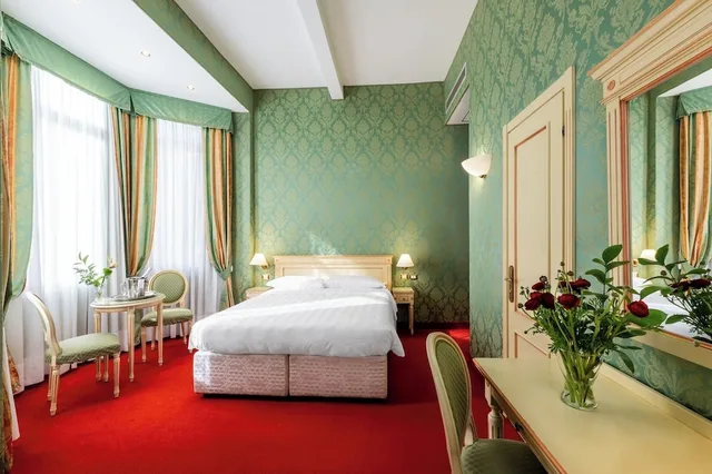 غرفة سوبيريور بسريرين منفصلين مع أريكة، Hotel Villa Delle Palme 9/10
