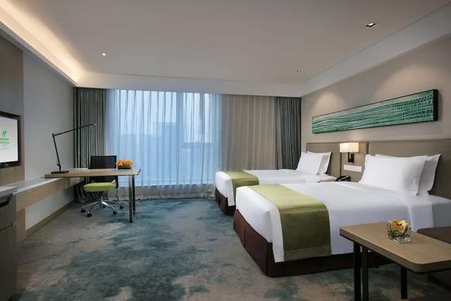 غرفة بريميوم بسريرين منفصلين، Holiday Inn Hangzhou Gongshu 5/9