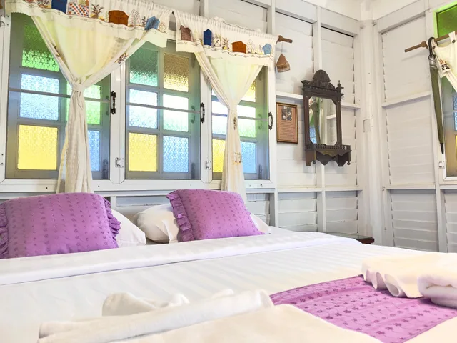 كوخ سوبيريور بسرير مزدوج بإطلالة على الحديقة، Baan Imm Sook Resort 2/2