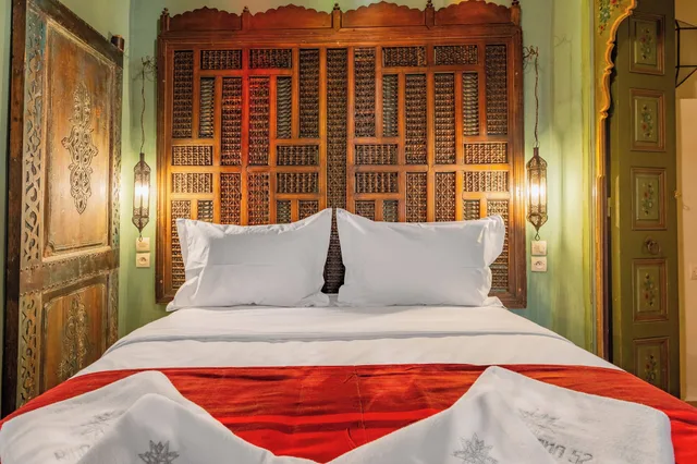 غرفة ديلوكس بسرير كوين في طابق مرتفع، Riad Yamina 52 2/3