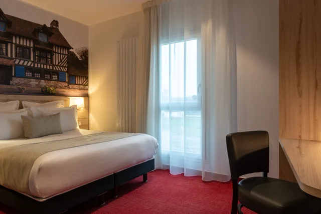 غرفة بسرير مزدوج، The Originals City Hotel Acadine Pont-Audemer 1/2