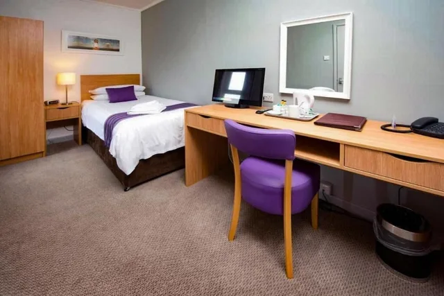 غرفة مفردة بإطلالة على البحر، Esplanade Hotel 3/8