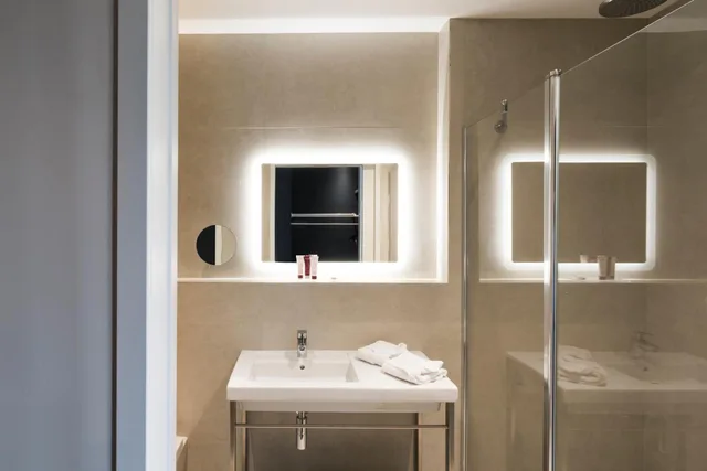 غرفة سوبيريور بسرير مزدوج أو سريرين منفصلين بشرفة، Hotel Mercure Bastia Biguglia 9/9