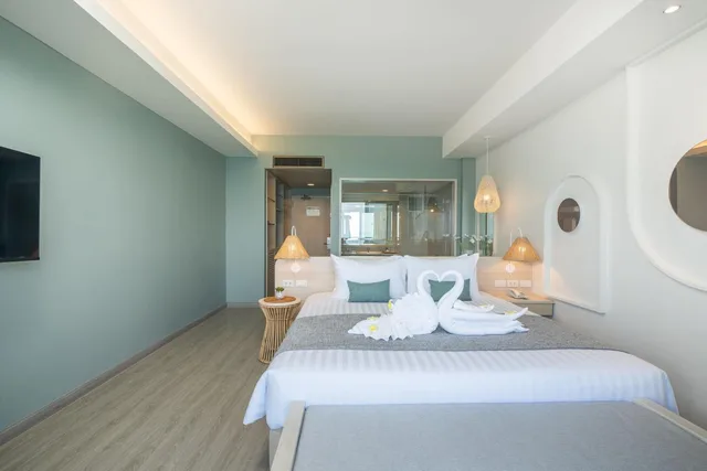 غرفة بريميوم بإطلالة على البحر، COSY BEACH HOTEL 2/7