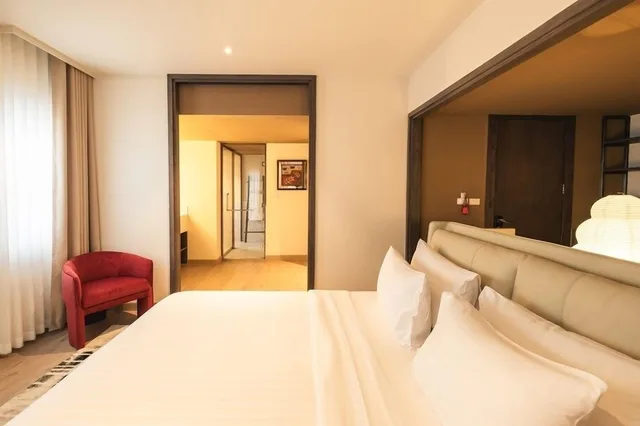 غرفة ديلوكس بسرير كينج، 3sis Vacation Lodge 3/6