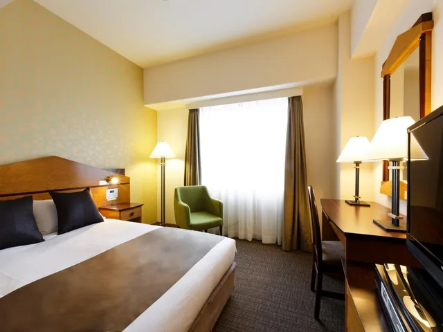 غرفة صغيرة مزدوجة للمدخنين، Hotel Resol Gifu 1/2