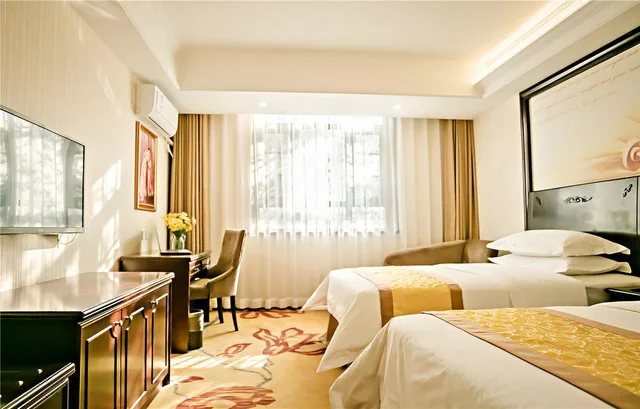 غرفة ديلوكس بسريرين منفصلين، Vienna International Hotel (Beijing Hot Spring Leisure City) 2/2