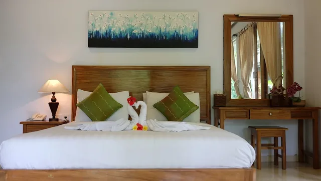 فيلا بسريرين مزدوجين بـ3 غرف نوم بمسبح خاص، Budhi Ayu Villas Ubud 5/10