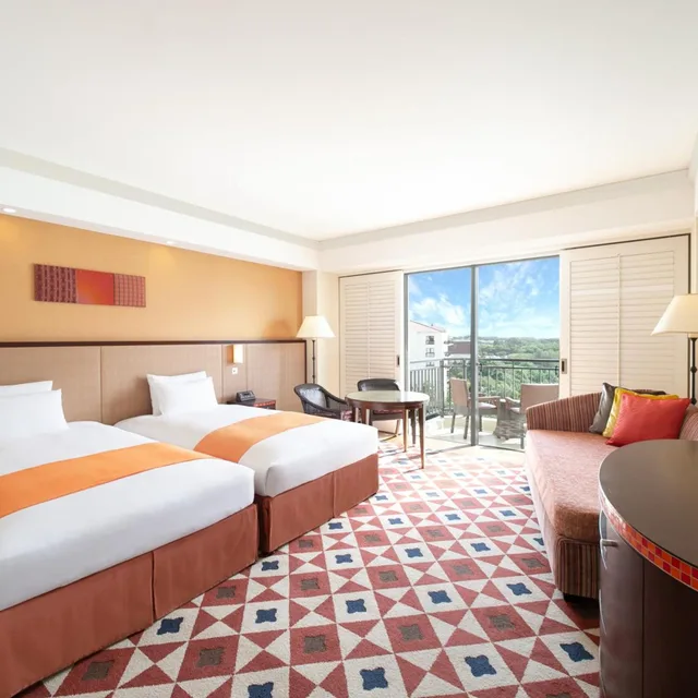 غرفة بريميير بإطلالة على البحر، Hotel Nikko Alivila Yomitan Resort Okinawa 4/4