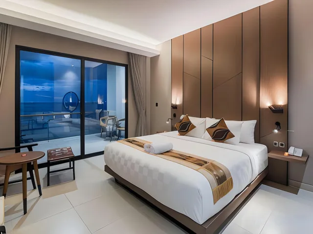 Super, Deluxe, Double Bed, Sea View، Padma Sari Hotel 1/2