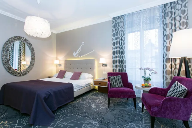 Style, King Bed, City View، Schweizerhof 2/6