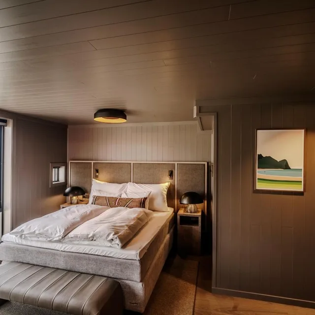 جناح جونيور بإطلالة على الجبل، Henningsvaer Bryggehotell by Classic Norway Hotels 1/10