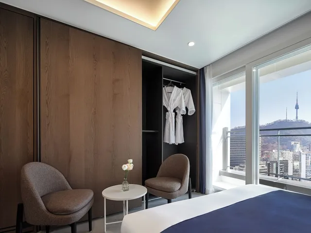 Premier, Deluxe, Family, 1 Double and 1 Single Bed, Accessible, Hotel The Botanik Sewoon Myeongdong 1/3