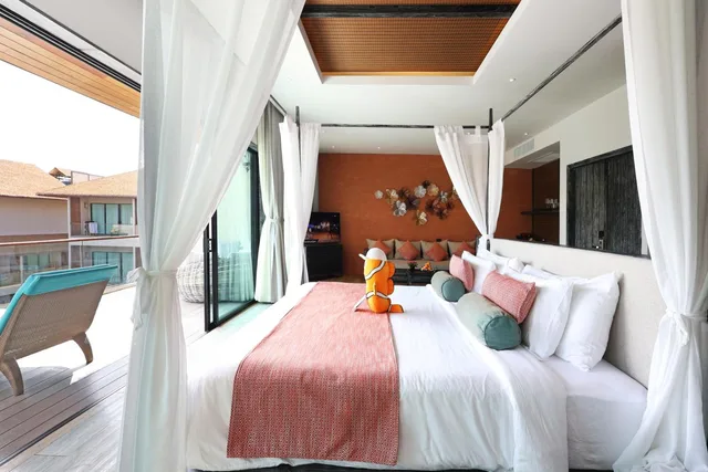 جناح غراند ديلوكس بإطلالة على المسبح بجاكوزي، Ananya Lipe Resort 1/7