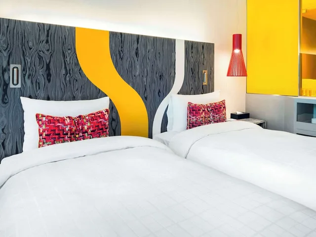 غرفة بريميوم بسريرين منفصلين، Ibis Styles Ambassador Seoul Gangnam 3/7