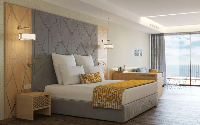 Preferred Club, Junior Suite, Double Bed, Sea Front, Sofa، Secrets Sunny Beach Resort & Spa - Adults Only 2/2
