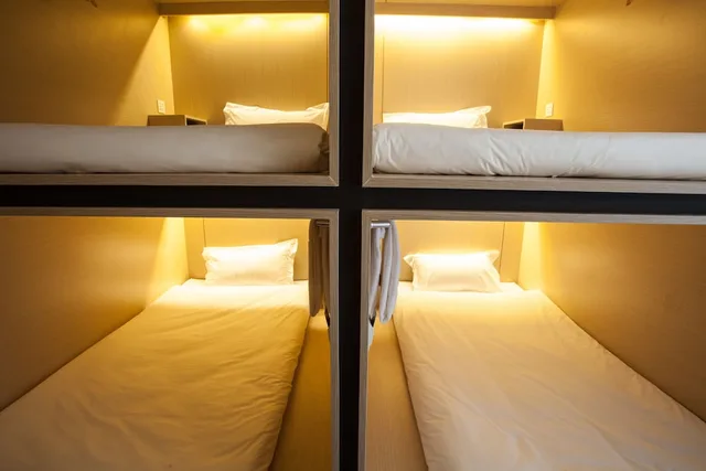 سكن مشترك مختلط بأربعة أسرّة وأسرّة بطابقين، Cubic Bed Pratunam - Hostel 3/9