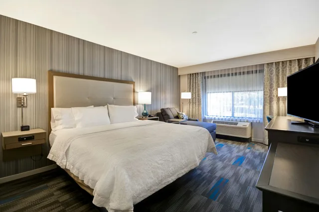 غرفة بسرير كينج، Hampton Inn And Suites Los Angeles Burbank Airport 2/2