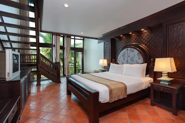 دوبلكس بإطلالة على الحديقة بغرفتي نوم، The Hotspring Beach Resort and Spa 2/2