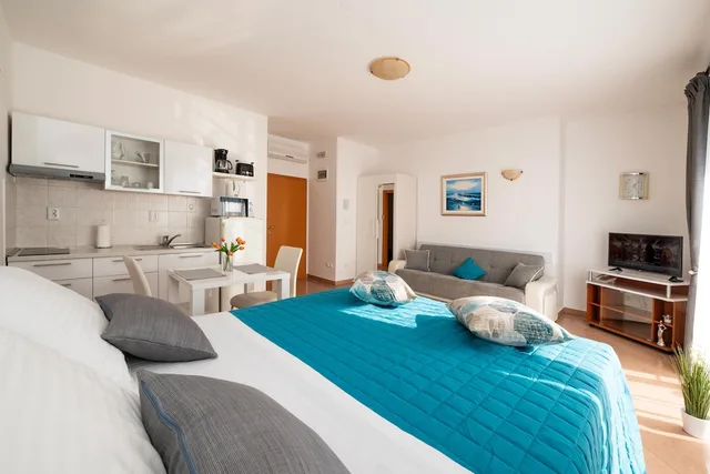 شقة استوديو بشرفة، Apartmani Trogir 1/5