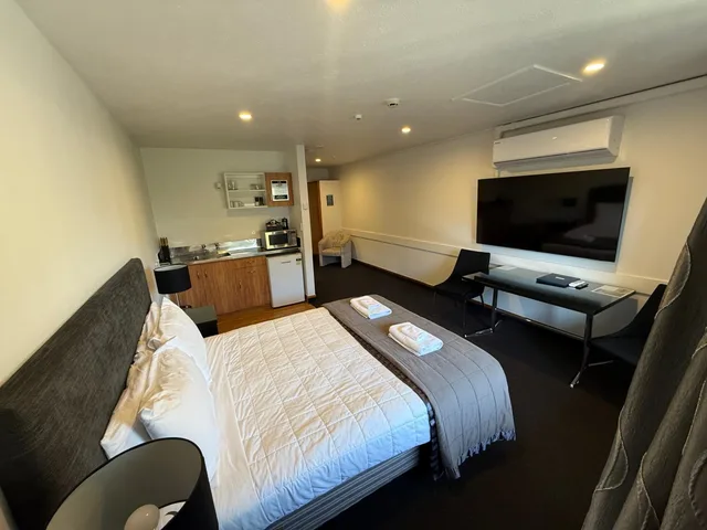 استوديو اقتصادي بسرير كينج، Airport Gateway Motor Lodge 8/10