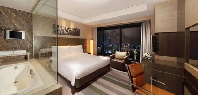 غرفة سوبيريور بسرير كينج، The Eton Hotel Shanghai 4/4
