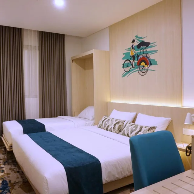Deluxe, Murphy Bed, with View، Cordia Hotel Yogyakarta - Hotel Dalam Bandara 1/5