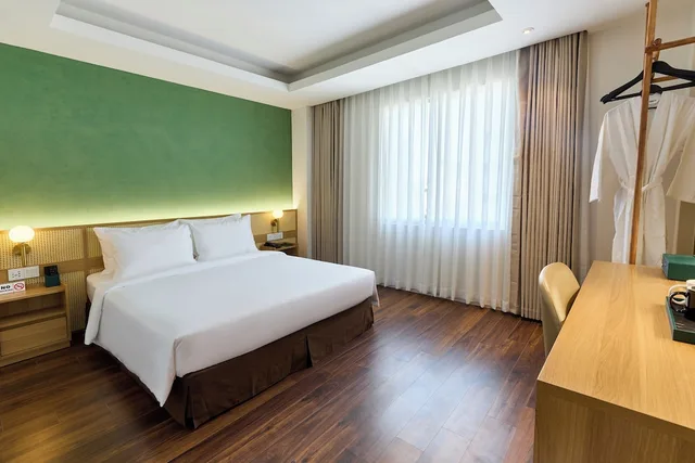 غرفة ديلوكس بسرير كوين، Aha Boutique Ben Thanh Hotel 5/10