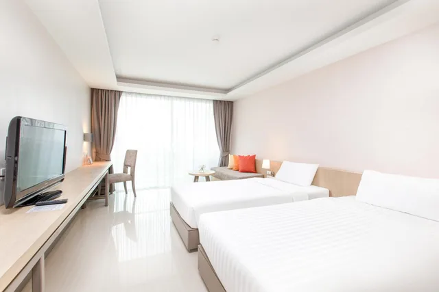 غرفة ديلوكس بسرير مزدوج أو سريرين منفصلين، Prima Hotel Pattaya 1/10